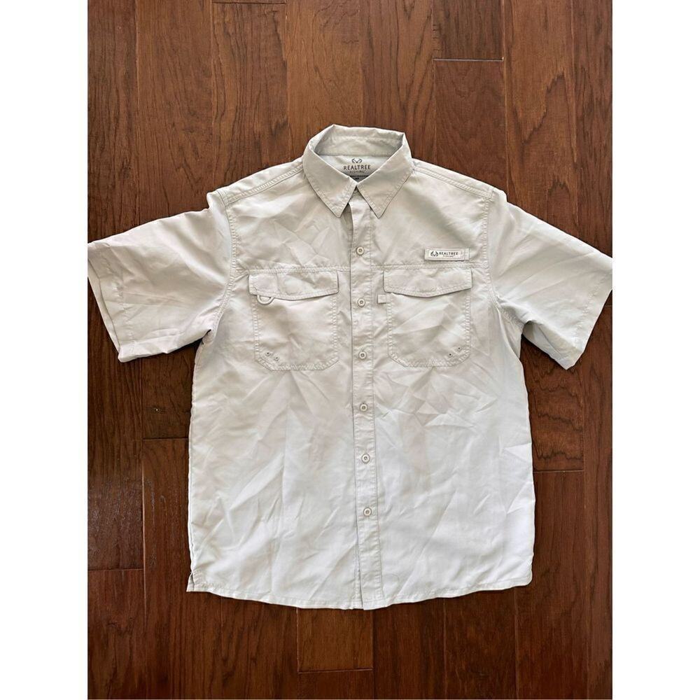 Realtree Men’s Fishing Air Cast Button up Shirt